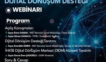 Dijital Dönüşüm Desteği Webinarı